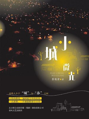 cover image of 小城微光